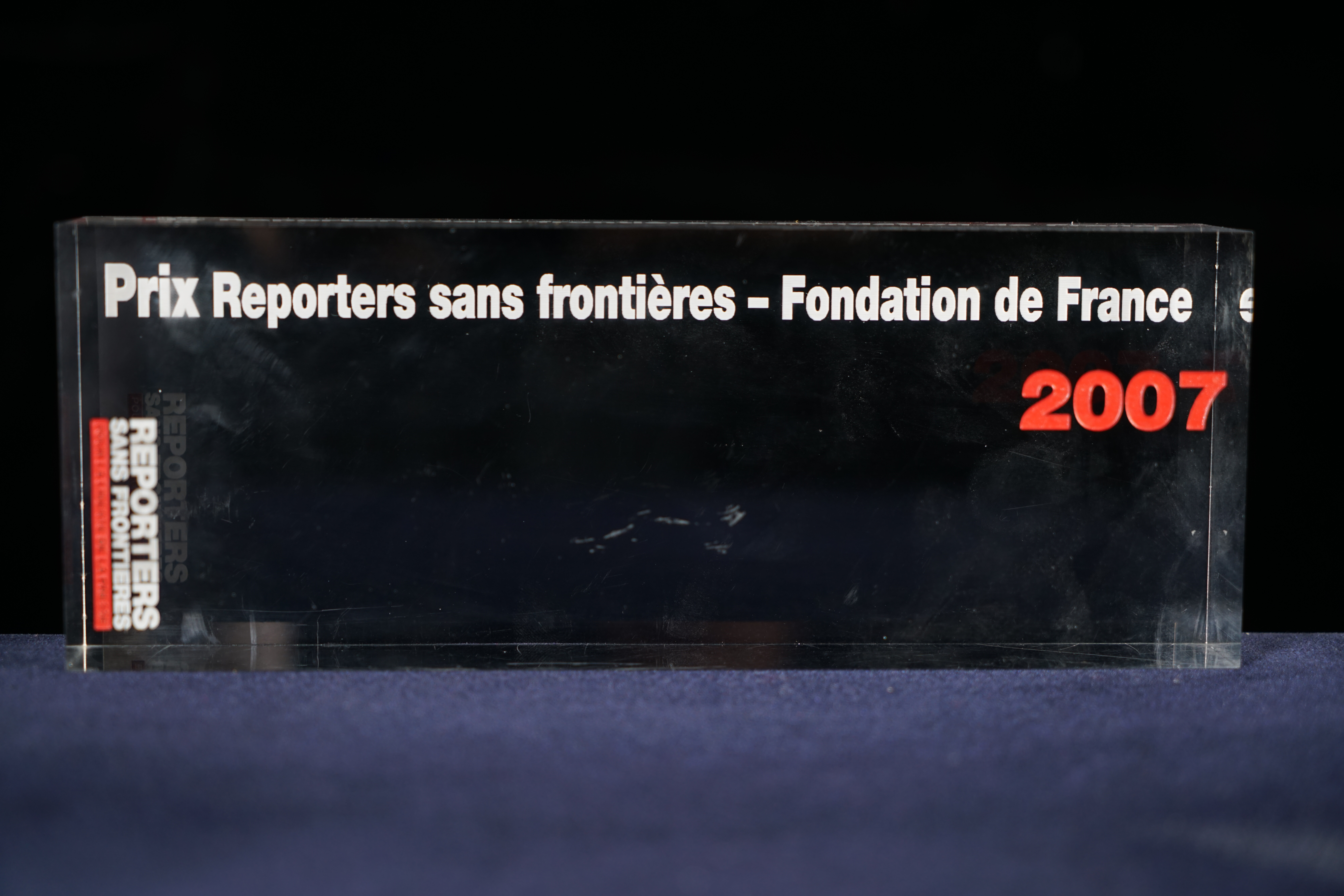 DVB Reporters Without Borders Award 2007